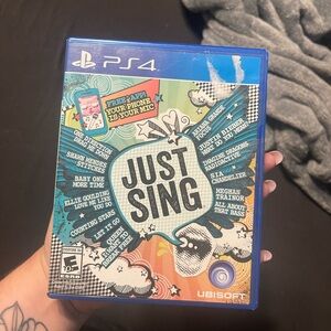 Just sing PS4 video game